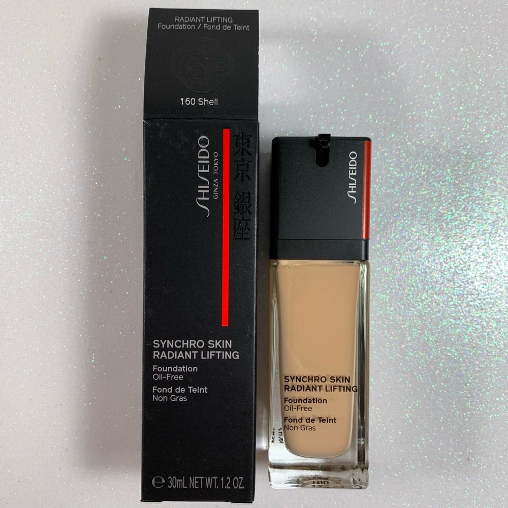 Shiseido Synchro Skin Radiant Lifting Foundation Shell 160
